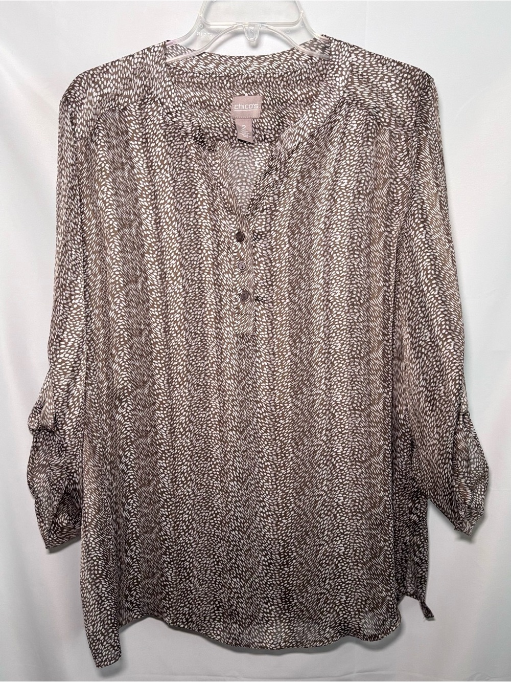Chico’s Sheer Blouse